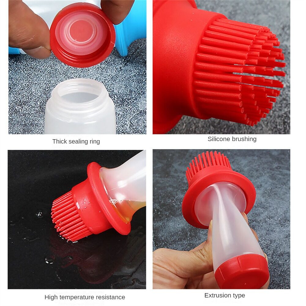 Extruded Silicone Oil Brush Bottle