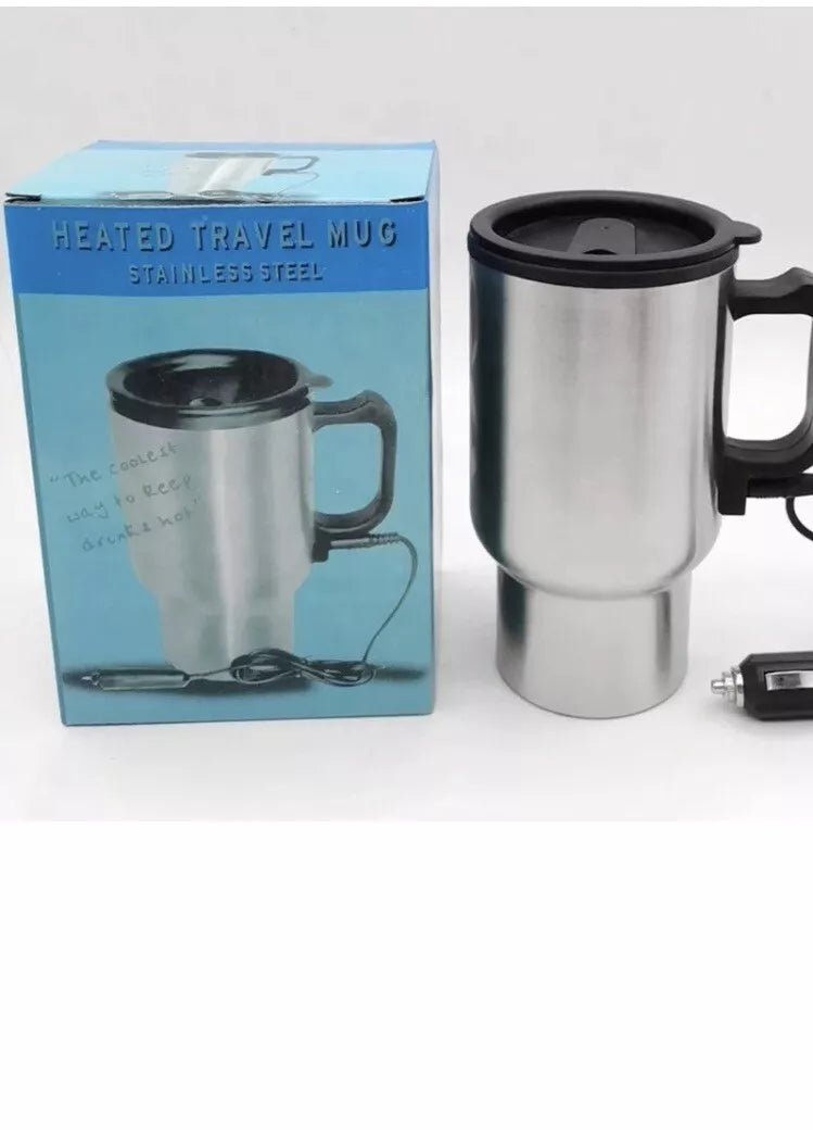 12 Volts 450 Ml Heated Travel Mug Coffee