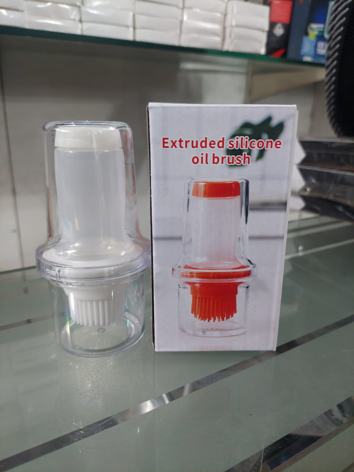 Extruded Silicone Oil Brush Bottle