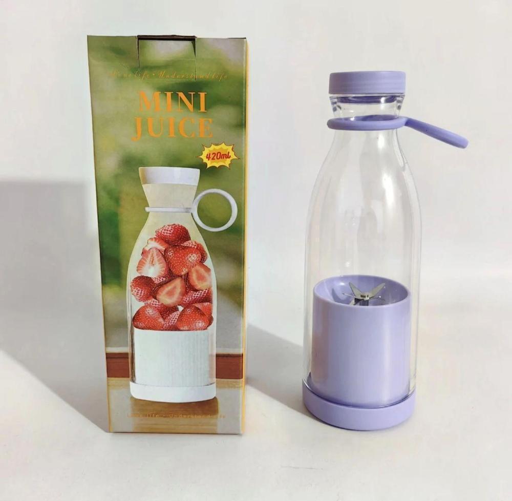 Mini Portable Blender Electric Fruit Juicer Mixers 380 Ml