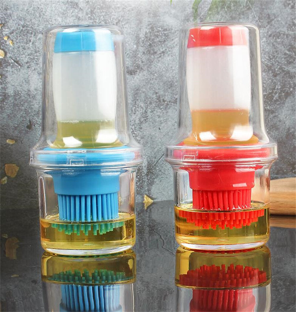 Extruded Silicone Oil Brush Bottle